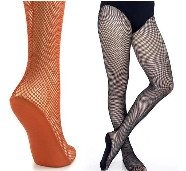 Women Girls Performance Wear Latin Ballroom Dancing Professional Latin Fishnet Tights